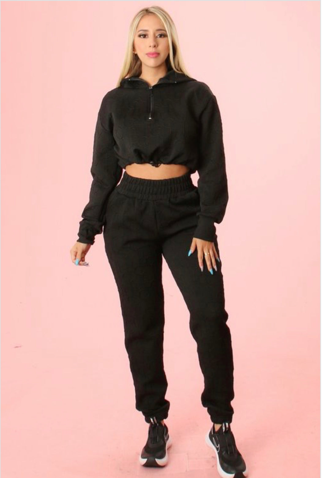 Baas Crop Top Jogger Set